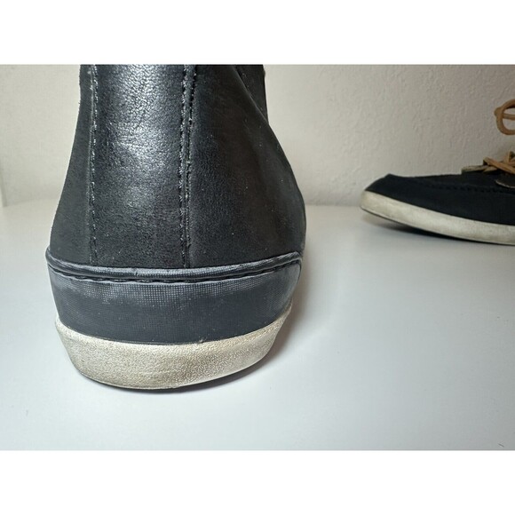 UGG Manhattan Chukka Ankle Boots‎ Shoes Black Leather Lace Up Men's SIZE 12 - Picture 11 of 14